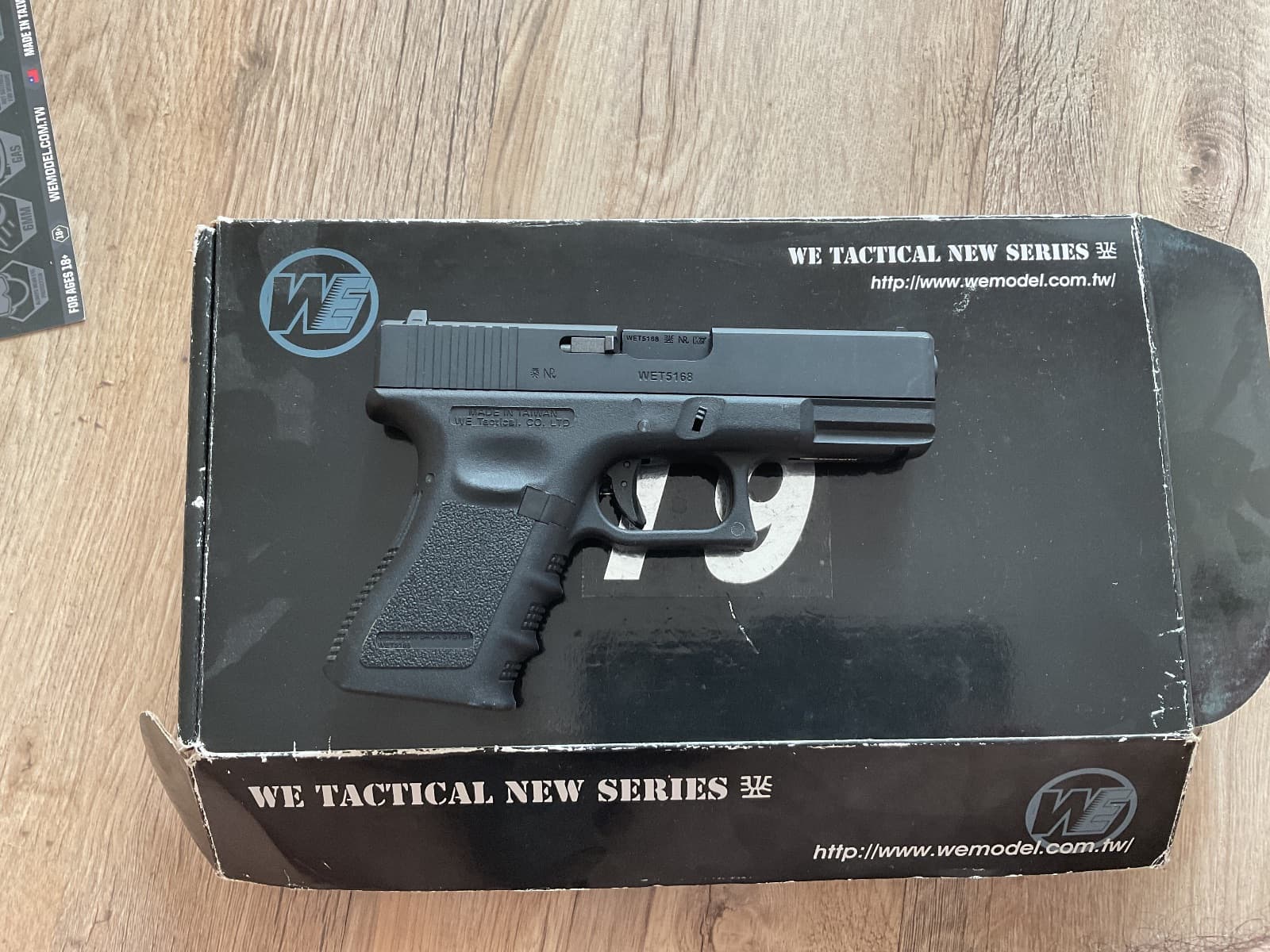WE G19 Glock Gen3 Siyah GBB Airsoft Tabanca