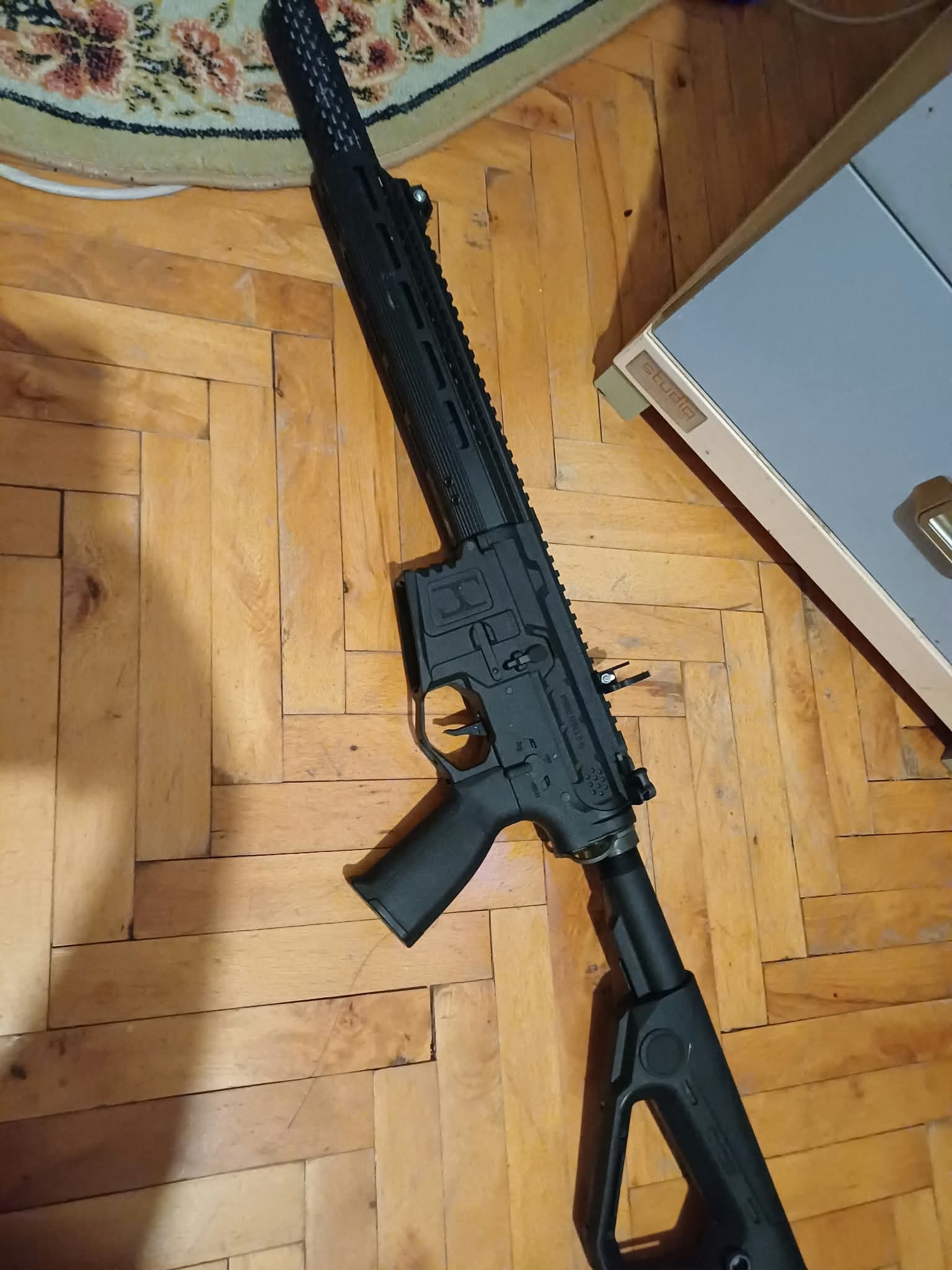 ASG Hybrid Series Full Metal H-15 CARBINE SIYAH AEG Airsoft Tüfek CANTA SARJ HERSEY HEDIYELI - görsel 1