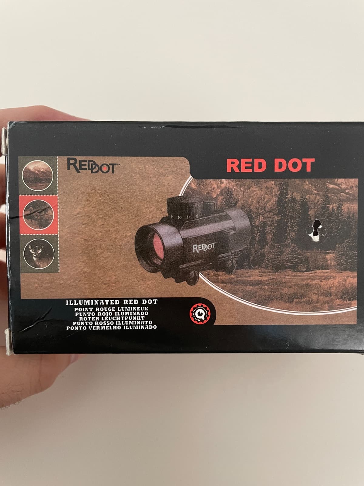 Comet Red Dot 1x30 (Kırmızı-Yeşil Işıklı) RD001 (22mm Ray Uyumlu) - görsel 1