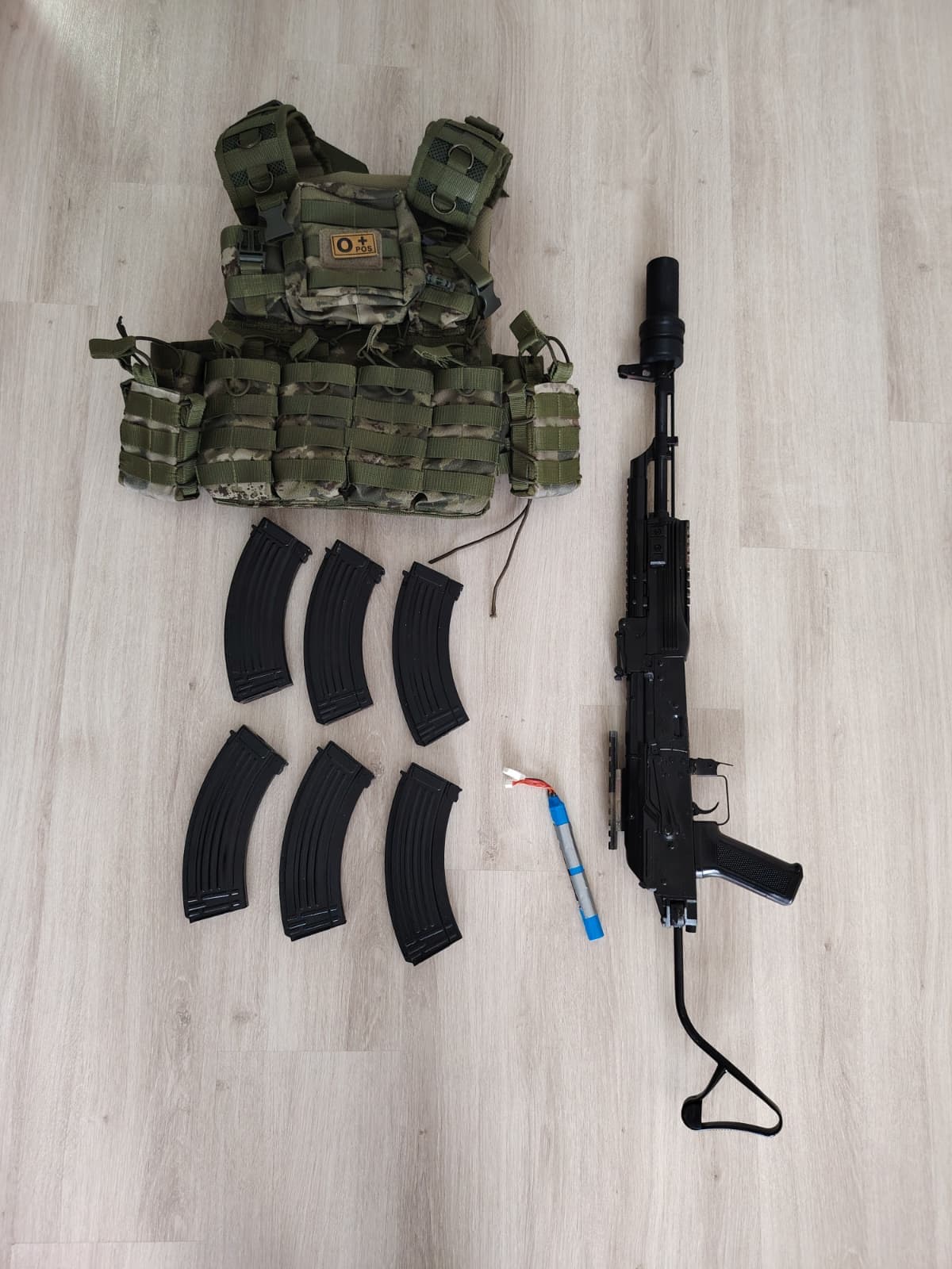 Cyma romanian scorpion AK47 Full Metal(CM050A) - görsel 1