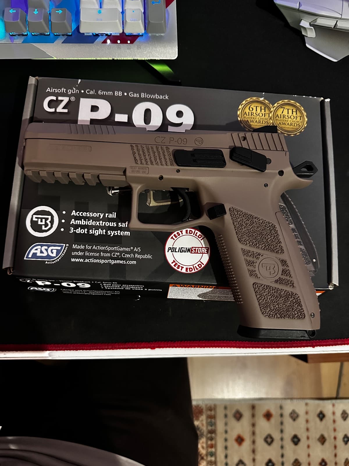 Asg CZP 09 Sıfır Ayarında 1 oyunda kullanıldı - görsel 1